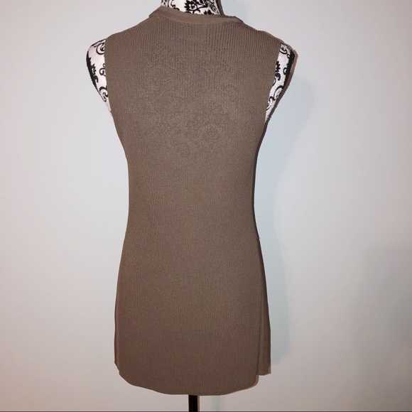 Aritzia Wilfred Tank Palmier Sweater Light Brown - Picture 2 of 8